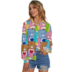 Women s Long Sleeve Button Up Shirt 