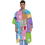 Care Bears, Adorable, Art Men s Hooded Rain Ponchos