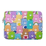 Care Bears, Adorable, Art 14  Vertical Laptop Sleeve Case With Pocket