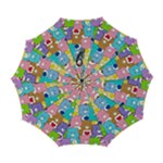 Care Bears, Adorable, Art Automatic Folding Umbrella with Case (Large)