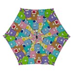 Care Bears, Adorable, Art Automatic Folding Umbrella with Case (Small)