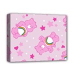 Cheer Bear Pink, Care, Care Bears, Cartoon Deluxe Canvas 14  x 11  (Stretched)