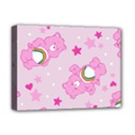 Cheer Bear Pink, Care, Care Bears, Cartoon Deluxe Canvas 16  x 12  (Stretched) 