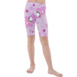 Cheer Bear Pink, Care, Care Bears, Cartoon Kids  Mid Length Swim Shorts