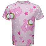 Cheer Bear Pink, Care, Care Bears, Cartoon Men s Cotton T-Shirt