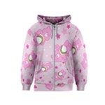 Cheer Bear Pink, Care, Care Bears, Cartoon Kids  Zipper Hoodie