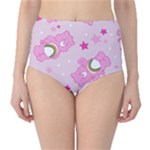 Cheer Bear Pink, Care, Care Bears, Cartoon Classic High-Waist Bikini Bottoms