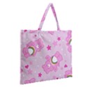 Zipper Large Tote Bag 