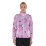 Cheer Bear Pink, Care, Care Bears, Cartoon Women s Bomber Jacket