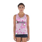 Cheer Bear Pink, Care, Care Bears, Cartoon Sport Tank Top 