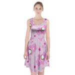 Cheer Bear Pink, Care, Care Bears, Cartoon Racerback Midi Dress