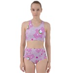 Cheer Bear Pink, Care, Care Bears, Cartoon Racer Back Bikini Set