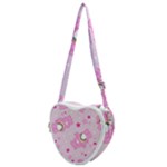 Cheer Bear Pink, Care, Care Bears, Cartoon Heart Shoulder Bag