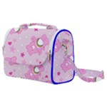 Cheer Bear Pink, Care, Care Bears, Cartoon Satchel Shoulder Bag