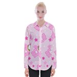 Cheer Bear Pink, Care, Care Bears, Cartoon Womens Long Sleeve Shirt