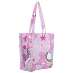 Cheer Bear Pink, Care, Care Bears, Cartoon Everyday Shoulder Bag with Pouch Bag