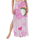 Cheer Bear Pink, Care, Care Bears, Cartoon Maxi Chiffon Tie-Up Sarong