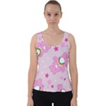 Cheer Bear Pink, Care, Care Bears, Cartoon Velvet Tank Top