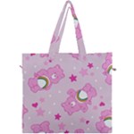 Cheer Bear Pink, Care, Care Bears, Cartoon Canvas Travel Bag