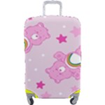 Cheer Bear Pink, Care, Care Bears, Cartoon Luggage Cover (Large)