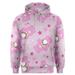 Cheer Bear Pink, Care, Care Bears, Cartoon Men s Overhead Hoodie