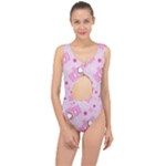 Cheer Bear Pink, Care, Care Bears, Cartoon Center Cut Out Swimsuit