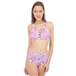 Cheer Bear Pink, Care, Care Bears, Cartoon Cage Up Bikini Set