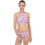 Cheer Bear Pink, Care, Care Bears, Cartoon Halter Bikini Set