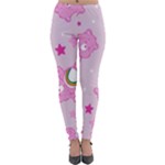 Cheer Bear Pink, Care, Care Bears, Cartoon Lightweight Velour Leggings