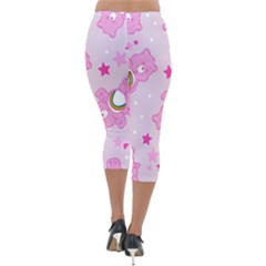 Lightweight Velour Capri Leggings  