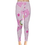 Cheer Bear Pink, Care, Care Bears, Cartoon Inside Out Leggings