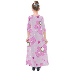 Kids  Quarter Sleeve Maxi Dress 