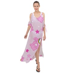 Maxi Chiffon Cover Up Dress 