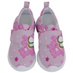 Cheer Bear Pink, Care, Care Bears, Cartoon Kids  Velcro No Lace Shoes