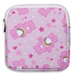 Cheer Bear Pink, Care, Care Bears, Cartoon Mini Square Pouch