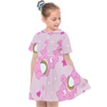 Cheer Bear Pink, Care, Care Bears, Cartoon Kids  Sailor Dress