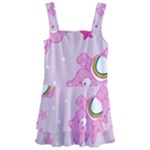 Cheer Bear Pink, Care, Care Bears, Cartoon Kids  Layered Skirt Swimsuit