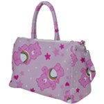 Cheer Bear Pink, Care, Care Bears, Cartoon Duffel Travel Bag