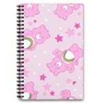 Cheer Bear Pink, Care, Care Bears, Cartoon 5.5  x 8.5  Notebook