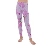 Cheer Bear Pink, Care, Care Bears, Cartoon Kids  Lightweight Velour Leggings