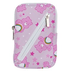 Cheer Bear Pink, Care, Care Bears, Cartoon Belt Pouch Bag (Large) from ArtsNow.com