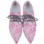 Cheer Bear Pink, Care, Care Bears, Cartoon Pointed Oxford Shoes