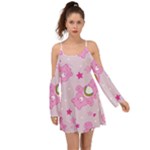 Cheer Bear Pink, Care, Care Bears, Cartoon Boho Dress