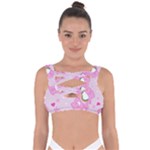 Cheer Bear Pink, Care, Care Bears, Cartoon Bandaged Up Bikini Top