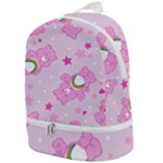 Cheer Bear Pink, Care, Care Bears, Cartoon Zip Bottom Backpack