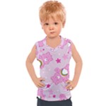 Cheer Bear Pink, Care, Care Bears, Cartoon Kids  Sport Tank Top