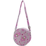 Cheer Bear Pink, Care, Care Bears, Cartoon Crossbody Circle Bag