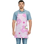 Cheer Bear Pink, Care, Care Bears, Cartoon Kitchen Apron