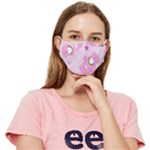 Cheer Bear Pink, Care, Care Bears, Cartoon Fitted Cloth Face Mask (Adult)