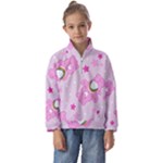 Cheer Bear Pink, Care, Care Bears, Cartoon Kids  Half Zip Hoodie